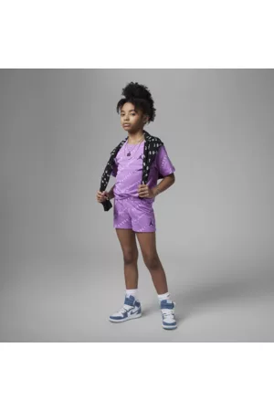 Jordan Menina Sets - Conjunto Essentials Printed Shorts Set para criança