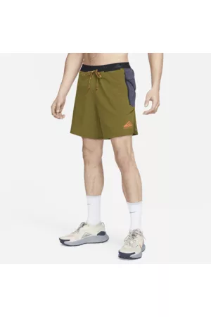 Nike Homem Calções desportivos - Calções de running forrados com slips de 18 cm Dri-FIT Trail econd unrise para homem