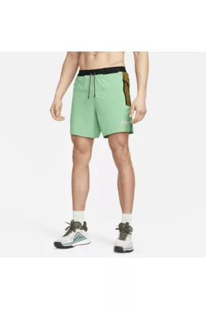 Nike Homem Calções desportivos - Calções de running forrados com slips de 18 cm Dri-FIT Trail econd unrise para homem