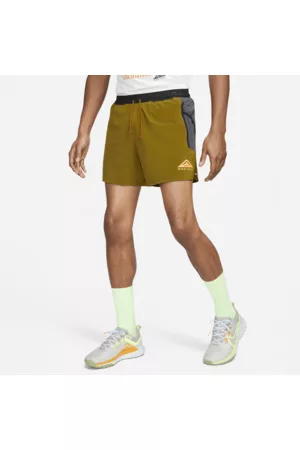 Nike Homem Calções desportivos - Calções de running forrados com slips de 13 cm Dri-FIT Trail econd unrise para homem