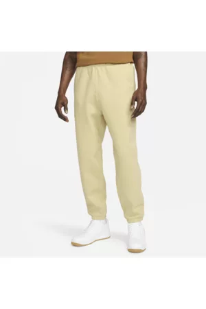 Nike Homem Calças - Calças de lã cardada Solo Swoosh para homem