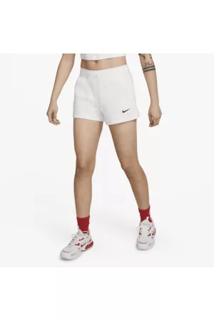 Nike Mulher Calções desportivos - Calções em tecido de malha Jersey canelado de cintura subida Sportswear para mulher