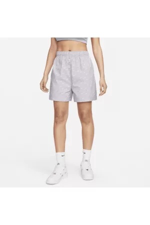 Nike Mulher Calções desportivos - Calções entrançados de cintura subida Sportswear Everyday Modern para mulher