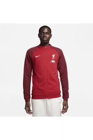 Nike Homem Casacos de Malha - Casaco de futebol de malha com fecho completo Academy Pro Liverpool FC para homem
