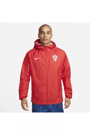 Nike Homem Coletes - Casaco de futebol com fecho completo AWF Croácia para homem