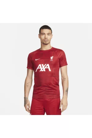 Nike Homem Camisolas sem capuz - Camisola de futebol do equipamento de aquecimento Dri-FIT Academy Pro Liverpool FC para homem