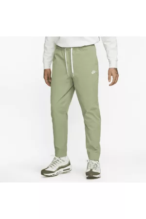 Nike Homem Calças - Calças entrançadas de corte afunilado Club para homem