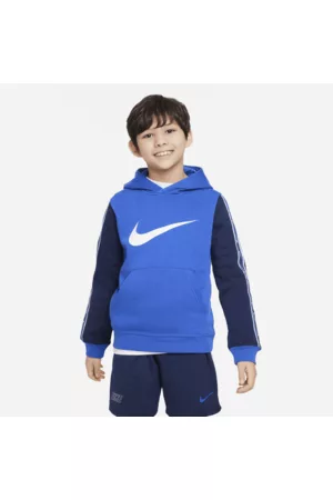 Nike Homem Camisolas com capuz - Hoodie pullover de lã cardada Sportswear Repeat Júnior (Rapaz)
