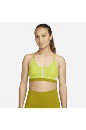 Nike Mulher Soutiens Desportivos - Sutiã de desporto almofadado de suporte ligeiro com decote em V Indy para mulher
