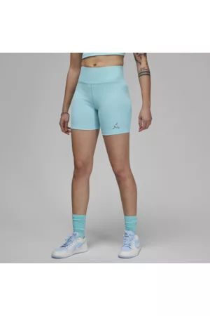 Jordan Mulher Calções - Calções tipo ciclista canelados para mulher