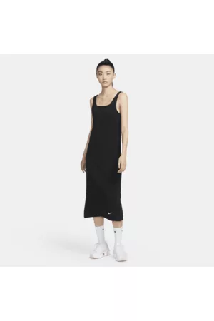 Nike Mulher Vestidos de Malha - Vestido midi de malha Jersey sem mangas Sportswear para mulher