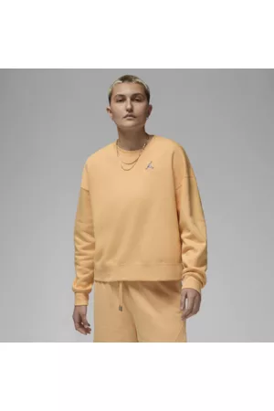 Jordan Mulher Pullover - Sweatshirt de gola redonda em lã cardada Brooklyn para mulher