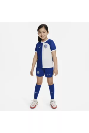 Nike Conjunto Infantil - Conjunto de três peças Dri-FIT do equipamento alternativo Atlético de Madrid 2023/24 para criança
