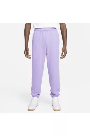 Nike Homem Calças - Calças em tecido moletão Solo Swoosh para homem