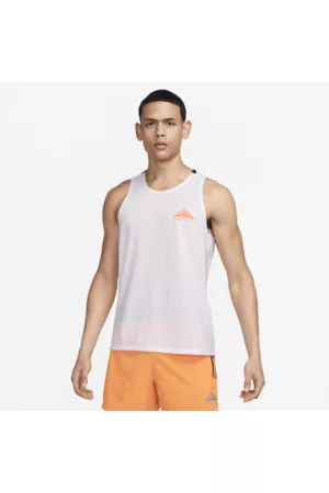 Nike Homem Sweatshirts - Camisola de running sem mangas Dri-FIT Trail olar Chase para homem