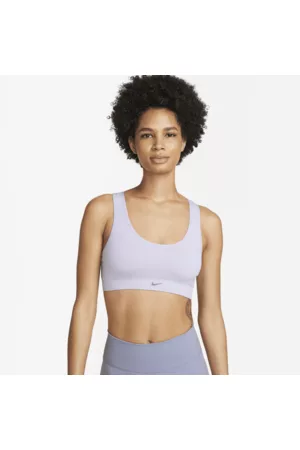 Nike Mulher Soutiens Desportivos - Sutiã de desporto sem almofadas de suporte ligeiro Alate Seamless para mulher