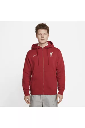 Nike Homem Hoodies - Hoodie com fecho completo Club Fleece Liverpool FC para homem