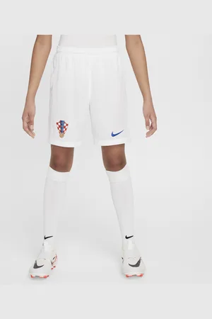 Nike Calções de futebol de réplica Dri-FIT do equipamento principal/alternativo Stadium Croácia 2024/25 Júnior