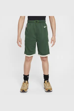 Nike Calções NBA Swingman Milwaukee Bucks 2023/24 Icon Edition Júnior (Rapaz)