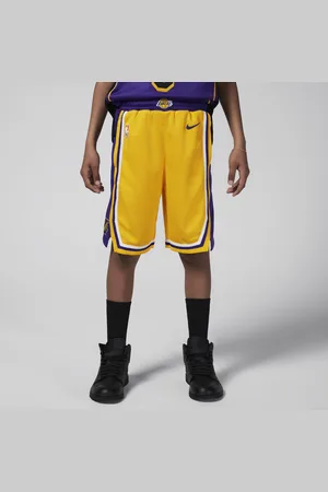 Nike Calções NBA Swingman Los Angeles Lakers 2023/24 Icon Edition Júnior (Rapaz)