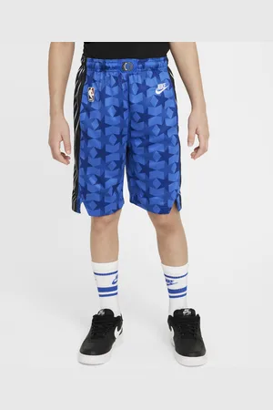 Nike Calções NBA Swingman Dri-FIT Orlando Magic 2023/24 Hardwood Classics Júnior (Rapaz)