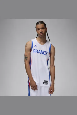 Jordan Camisola de basquetebol France Limited Home para homem