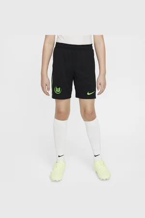 Nike Calções de futebol de réplica Dri-Fit do equipamento principal/alternativo Stadium VfL Wolfsburg 2024/25 Júnior