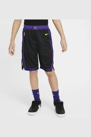 Nike Calções NBA Swingman Dri-FIT Los Angeles Lakers 2023/24 City Edition Júnior