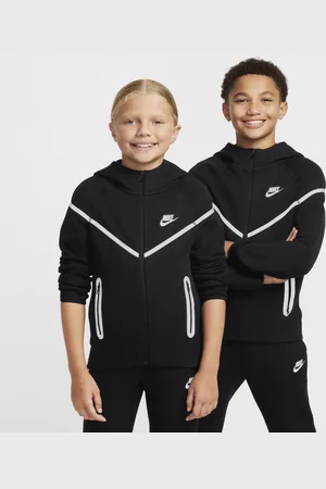 Nike Hoodie com fecho completo e integração de design refletor Sportswear Tech Fleece Júnior (Rapaz)