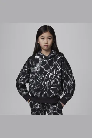 Jordan Hoodie pullover estampado Brooklyn Fleece Júnior