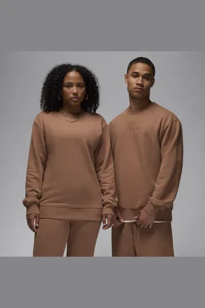 Jordan Sweatshirt de gola redonda em lã cardada Air Wordmark para homem