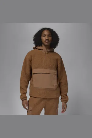 Jordan Hoodie pullover de lã cardada de pelo alto Flight para homem