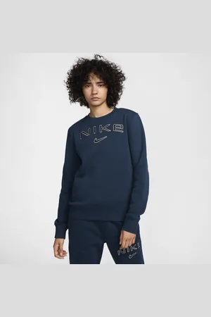 Nike Sweatshirt de gola redonda com logótipo Sportswear Phoenix Fleece para mulher