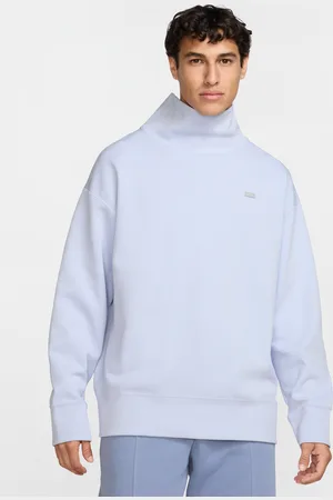 Nike Camisola de gola alta de futebol com grafismo do equipamento alternativo Tech Fleece Inter de Milão para homem