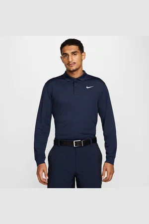 Nike Polo de golfe de manga comprida Dri-FIT Victory para homem