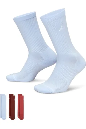 Jordan Meias de cano médio Everyday (3 pares)