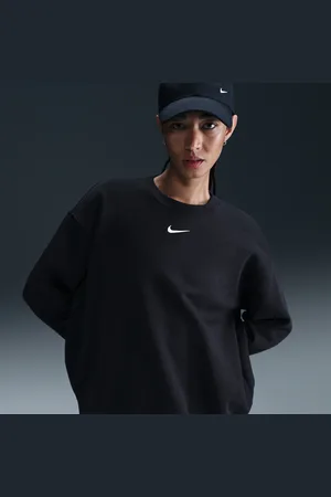 Nike Sweatshirt de gola redonda folgada Sportswear Phoenix Fleece para mulher