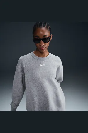 Nike Sweatshirt de gola redonda folgada Sportswear Phoenix Fleece para mulher