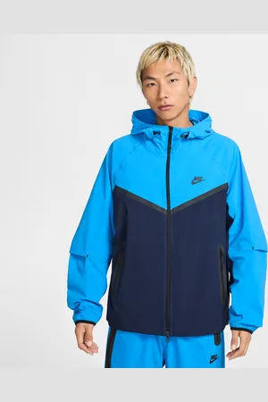 Nike Casaco Windrunner entrançado com fecho completo Tech para homem