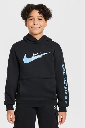 Nike Hoodie pullover de lã cardada Sportswear Júnior
