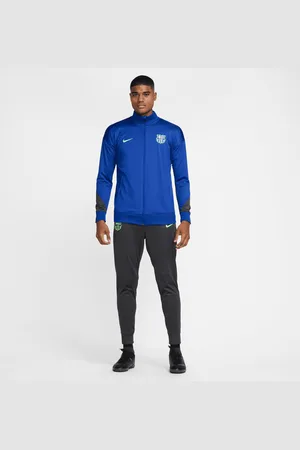Nike Fato de treino de futebol de malha Dri-FIT do terceiro equipamento Strike FC Barcelona para homem