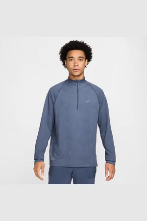 Nike Camisola de running repelente de água com fecho até meio Pinnacle Running Division para homem