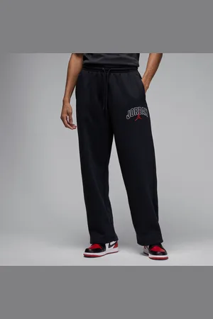 Jordan Calças folgadas de bainha aberta Brooklyn Fleece para homem