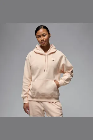 Jordan Hoodie com padrão de waffle forrado a cetim Flight Fleece para mulher