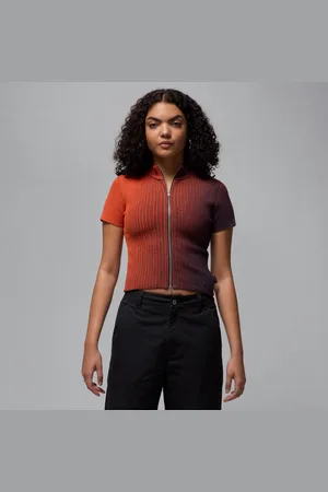 Jordan Camisola de malha com fecho completo Air para mulher