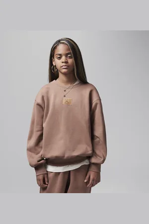 Jordan Sweatshirt de gola redonda folgada Flight Essentials Júnior