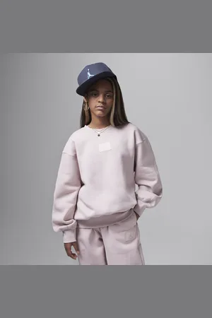 Jordan Sweatshirt de gola redonda folgada Flight Essentials Júnior
