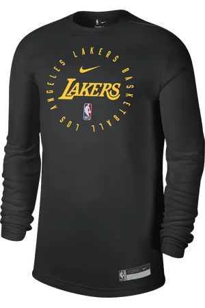 Nike Camisola de manga comprida NBA Dri-FIT Los Angeles Lakers para homem