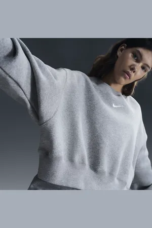Nike Sweatshirt de gola redonda extremamente folgada Sportswear Phoenix Fleece para mulher