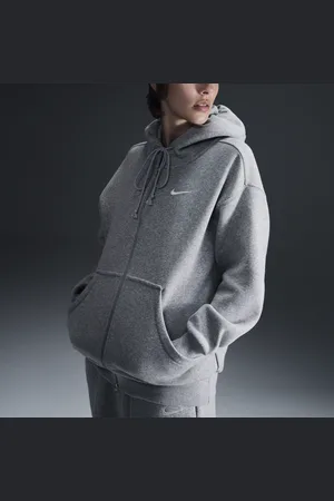 Nike Hoodie folgado com fecho completo Sportswear Phoenix Fleece para mulher